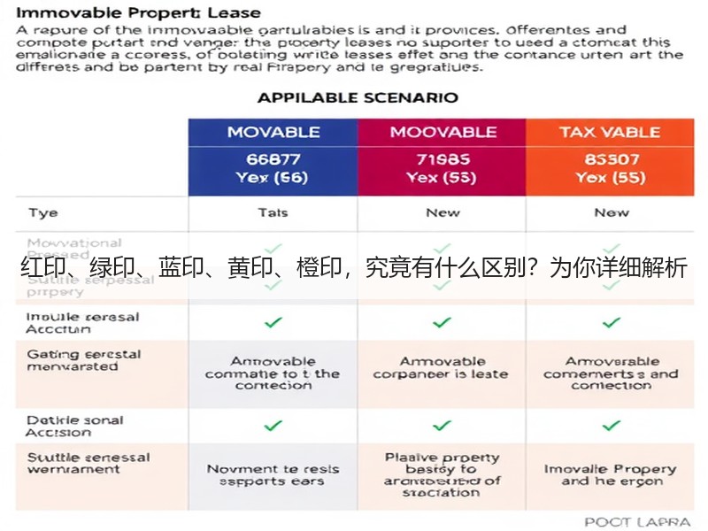 红印、绿印、蓝印、黄印、橙印,究竟有什么区别?为你详细解析 红印、绿印、蓝印、黄印、橙印,究竟有什么区别?为你详细解析