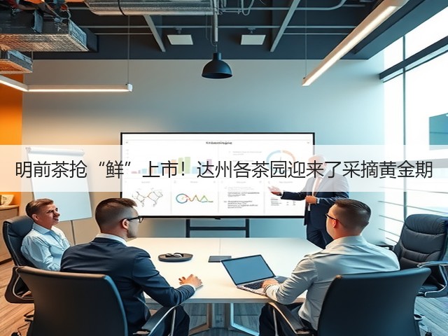 明前茶抢“鲜”上市！达州各茶园迎来了采摘黄金期