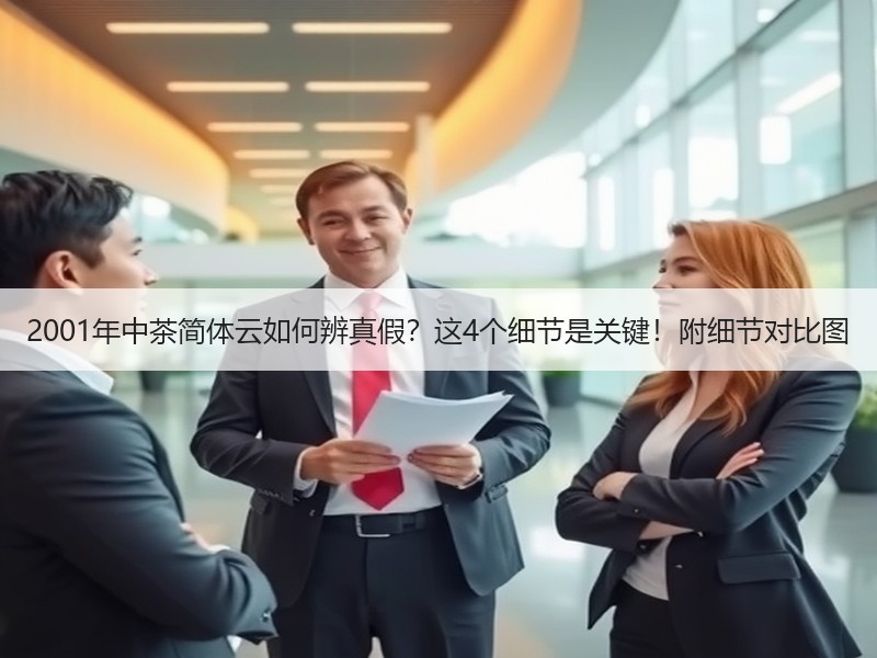 2001年中茶简体云如何辨真假？这4个细节是关键！附细节对比
