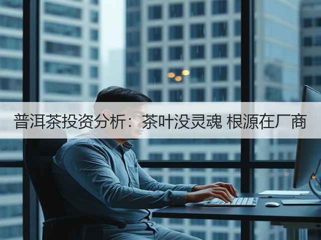 普洱茶投资分析:茶叶没灵魂 根源在厂商 普洱茶投资分析:茶叶没灵魂 根源在厂商