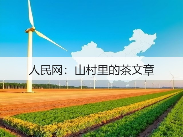 人民网：山村里的茶文章
