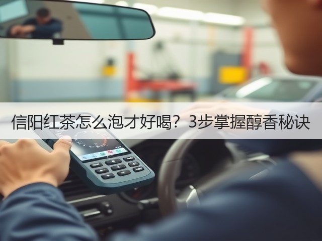 信阳红茶怎么泡才好喝？3步掌握醇香秘诀