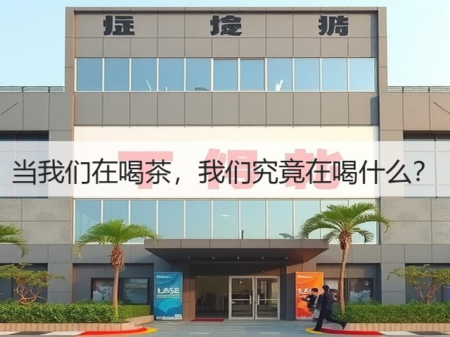 当我们在喝茶，我们究竟在喝什么？