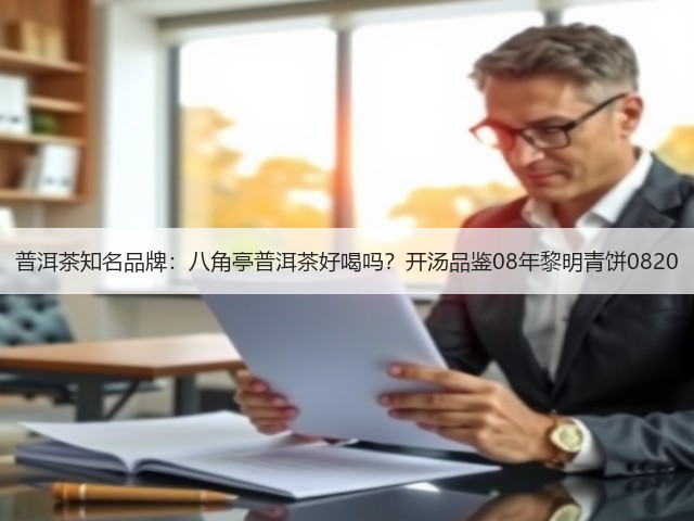 普洱茶知名品牌:八角亭普洱茶好喝吗?开汤品鉴08年黎明青饼0820 普洱茶知名品牌:八角亭普洱茶好喝吗?开汤品鉴08年黎明青饼0820