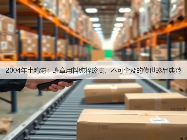 2004年土鸡沱：班章用料纯粹珍贵，不可企及的传世珍品典范