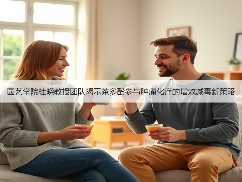 园艺学院杜晓教授团队揭示茶多酚参与肿瘤化疗的增效减毒新策略