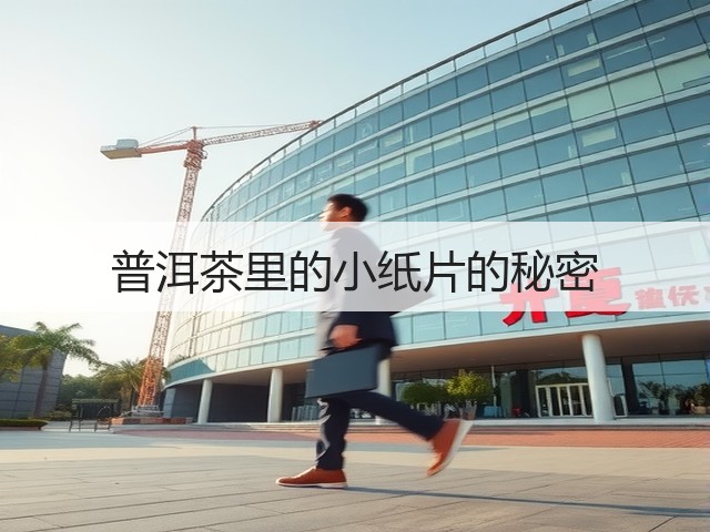 普洱茶里的小纸片的秘密 普洱茶里的小纸片的秘密