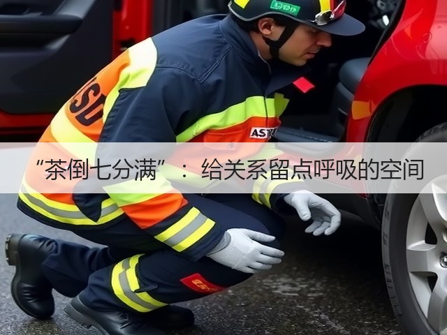 “茶倒七分满”:给关系留点呼吸的空间 “茶倒七分满”:给关系留点呼吸的空间