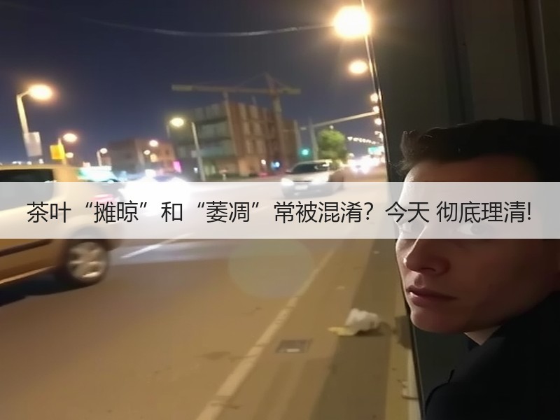 茶叶“摊晾”和“萎凋”常被混淆?今天 彻底理清! 茶叶“摊晾”和“萎凋”常被混淆?今天 彻底理清!