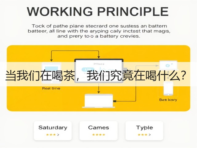 当我们在喝茶，我们究竟在喝什么？