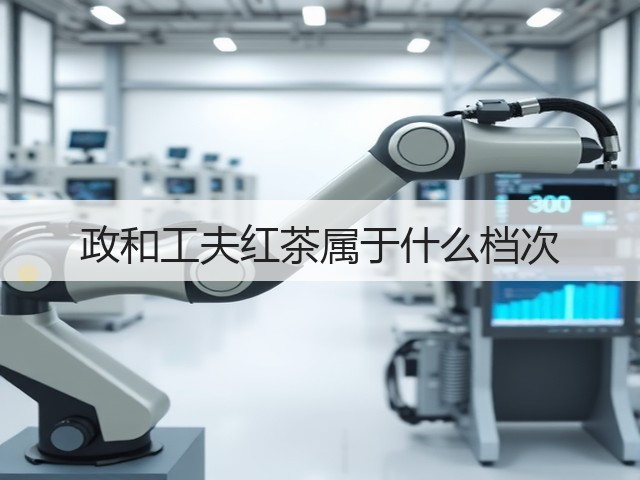 政和工夫红茶属于什么档次