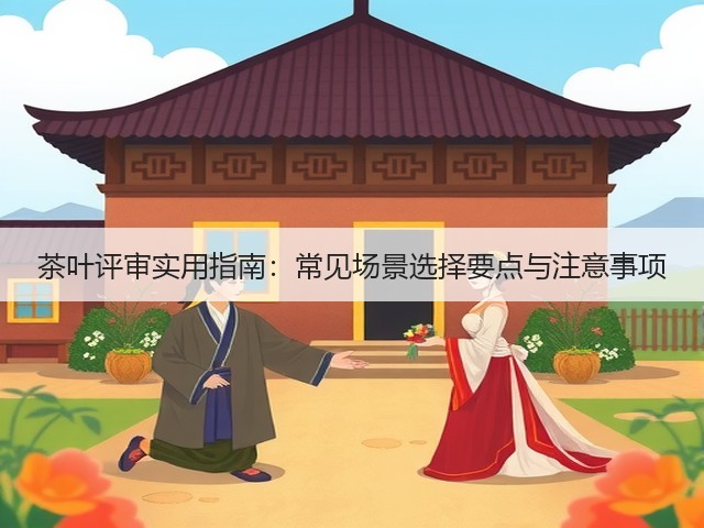 茶叶评审实用指南:常见场景选择要点与注意事项 茶叶评审实用指南:常见场景选择要点与注意事项