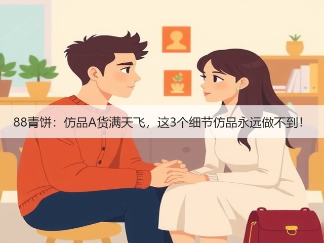 88青饼：仿品A货满天飞，这3个细节仿品永远做不到！
