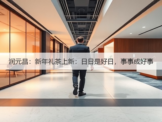 润元昌:新年礼茶上新:日日是好日,事事成好事 润元昌:新年礼茶上新:日日是好日,事事成好事