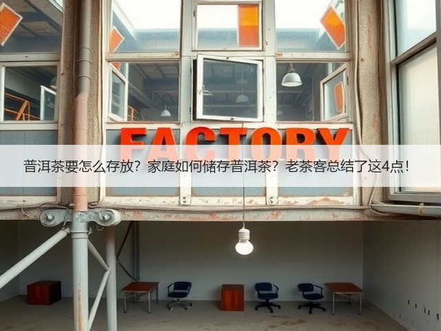 普洱茶要怎么存放？家庭如何储存普洱茶？老茶客总结了这4点！