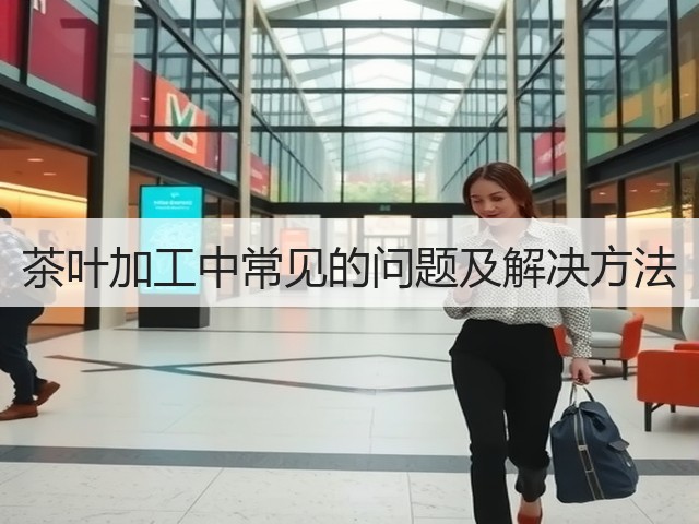 茶叶加工中常见的问题及解决方法