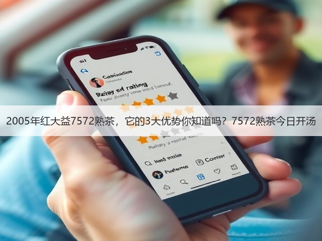 2005年红大益7572熟茶,它的3大优势你知道吗?7572熟茶今日开汤 2005年红大益7572熟茶,它的3大优势你知道吗?7572熟茶今日开汤