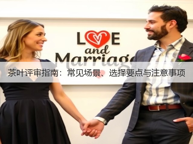茶叶评审指南:常见场景、选择要点与注意事项 茶叶评审指南:常见场景、选择要点与注意事项