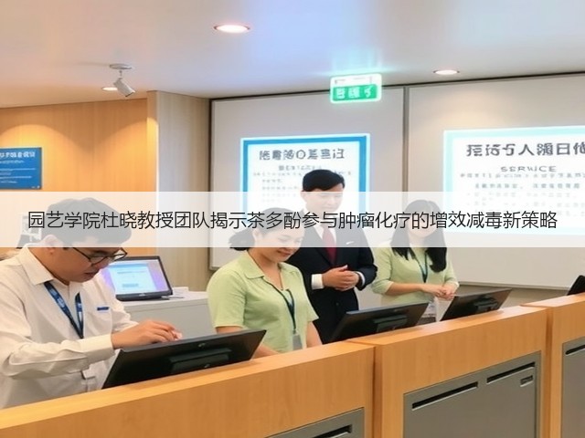 园艺学院杜晓教授团队揭示茶多酚参与肿瘤化疗的增效减毒新策略 园艺学院杜晓教授团队揭示茶多酚参与肿瘤化疗的增效减毒新策略
