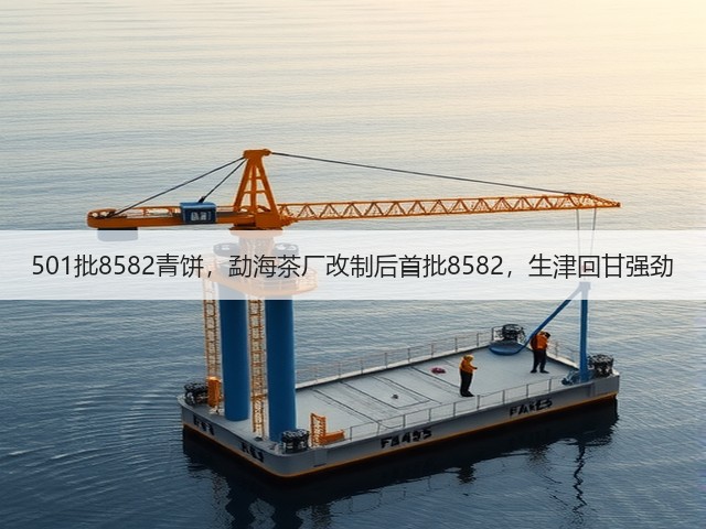 501批8582青饼，勐海茶厂改制后首批8582，生津回甘强劲