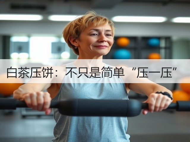 白茶压饼：不只是简单“压一压”