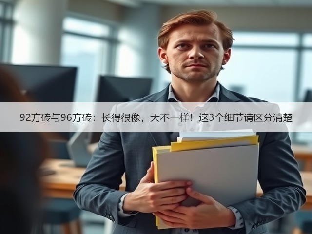 92方砖与96方砖：长得很像，大不一样！这3个细节请区分清楚
