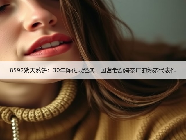 8592紫天熟饼:30年陈化成经典,国营老勐海茶厂的熟茶代表作 8592紫天熟饼:30年陈化成经典,国营老勐海茶厂的熟茶代表作