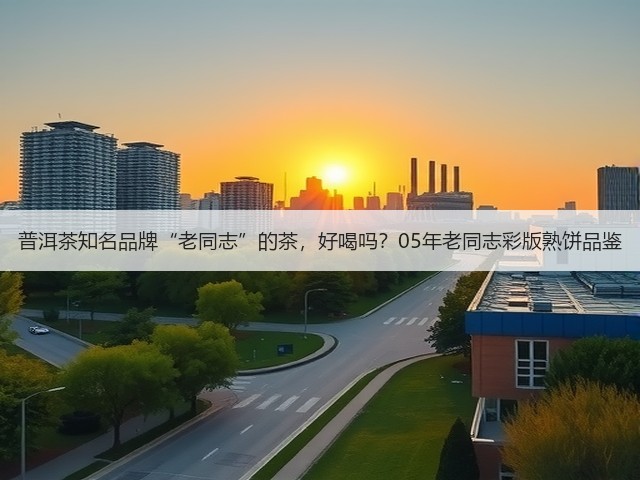 普洱茶知名品牌“老同志”的茶,好喝吗?05年老同志彩版熟饼品鉴 普洱茶知名品牌“老同志”的茶,好喝吗?05年老同志彩版熟饼品鉴