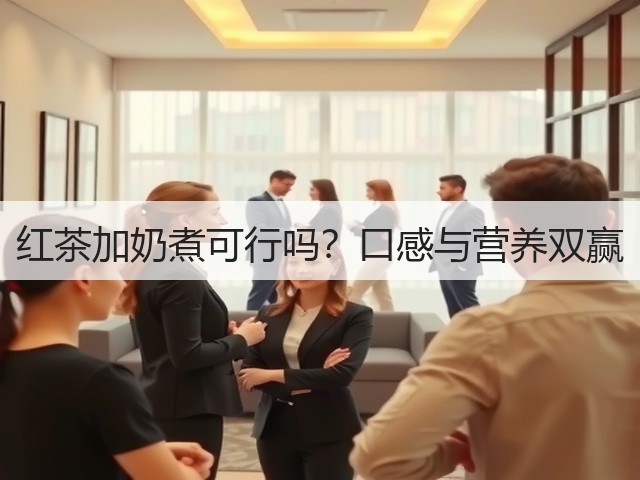 红茶加奶煮可行吗？口感与营养双赢
