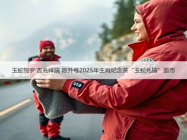 玉蛇贺岁·吉兆祥瑞 陈升号2025年生肖纪念茶“玉蛇兆瑞”面市