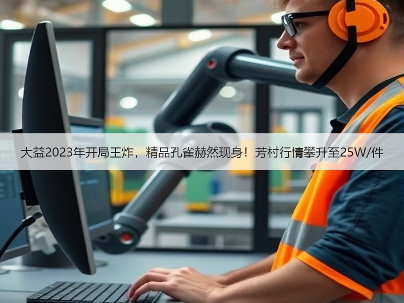 大益2023年开局王炸，精品孔雀赫然现身！芳村行情攀升至25
