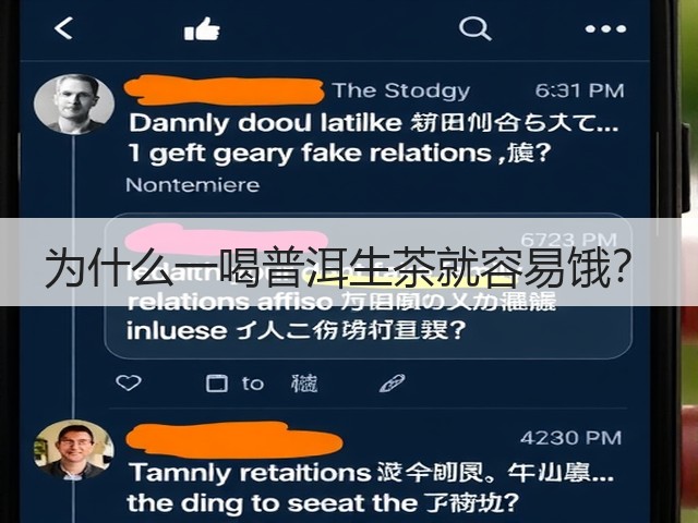 为什么一喝普洱生茶就容易饿? 为什么一喝普洱生茶就容易饿?