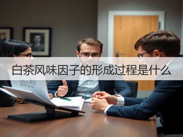 白茶风味因子的形成过程是什么 白茶风味因子的形成过程是什么