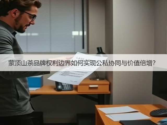 蒙顶山茶品牌权利边界如何实现公私协同与价值倍增? 蒙顶山茶品牌权利边界如何实现公私协同与价值倍增?