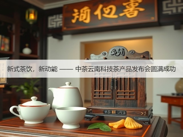 新式茶饮,新动能 —— 中茶云南科技茶产品发布会圆满成功 新式茶饮,新动能 —— 中茶云南科技茶产品发布会圆满成功
