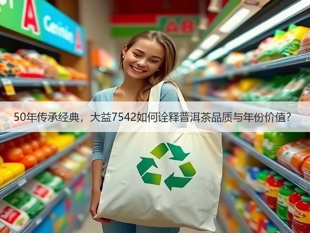 50年传承经典,大益7542如何诠释普洱茶品质与年份价值? 50年传承经典,大益7542如何诠释普洱茶品质与年份价值?