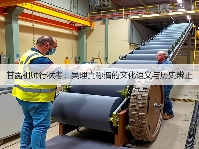 甘露祖师行状考：吴理真称谓的文化语义与历史辨正
