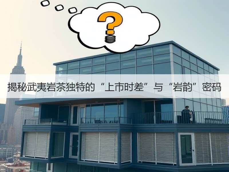 揭秘武夷岩茶独特的“上市时差”与“岩韵”密码 揭秘武夷岩茶独特的“上市时差”与“岩韵”密码