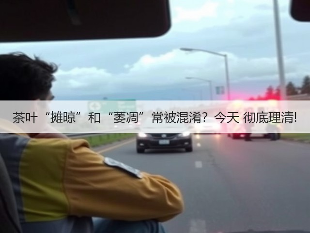 茶叶“摊晾”和“萎凋”常被混淆?今天 彻底理清! 茶叶“摊晾”和“萎凋”常被混淆?今天 彻底理清!