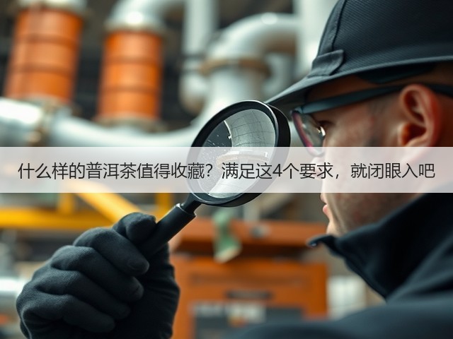 什么样的普洱茶值得收藏?满足这4个要求,就闭眼入吧 什么样的普洱茶值得收藏?满足这4个要求,就闭眼入吧