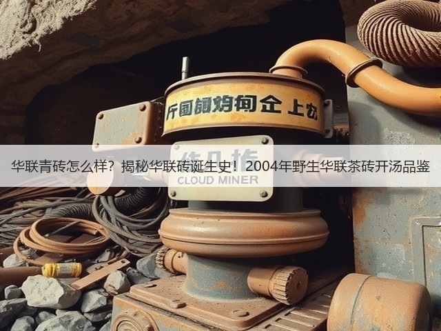 华联青砖怎么样？揭秘华联砖诞生史！2004年野生华联茶砖开汤品鉴