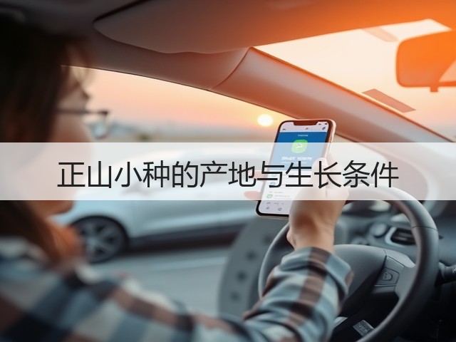 正山小种的产地与生长条件 正山小种的产地与生长条件