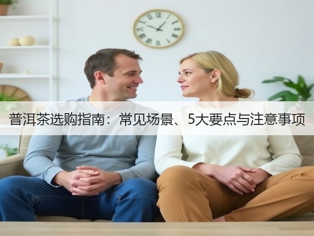 普洱茶选购指南:常见场景、5大要点与注意事项 普洱茶选购指南:常见场景、5大要点与注意事项