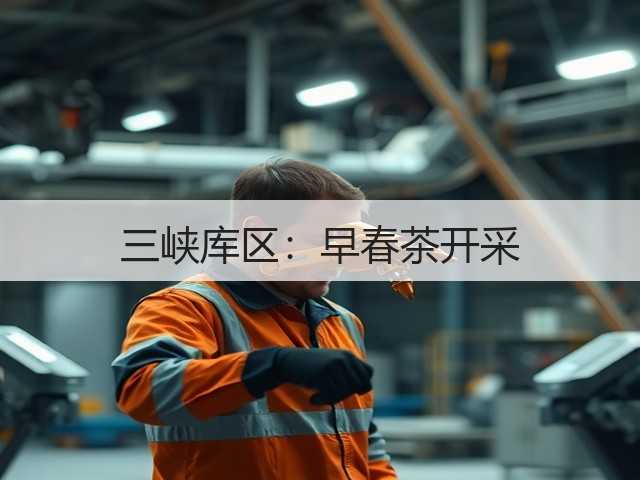 三峡库区:早春茶开采 三峡库区:早春茶开采