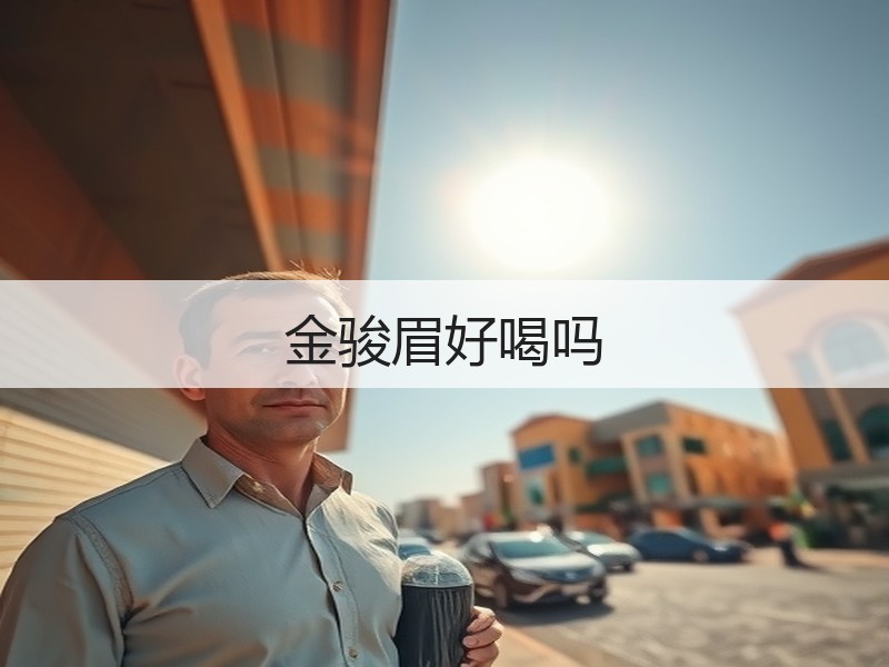 金骏眉好喝吗