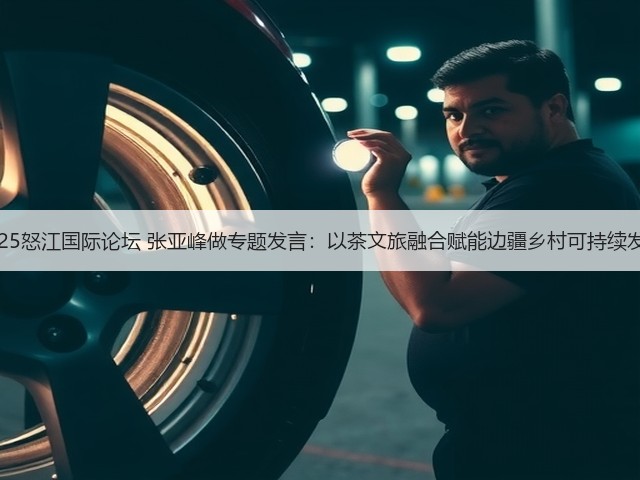 2025怒江国际论坛 张亚峰做专题发言：以茶文旅融合赋能边疆乡村可持续发展