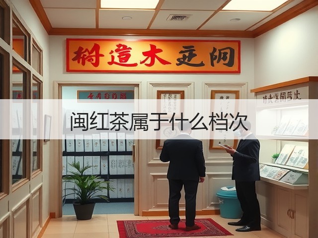 闽红茶属于什么档次 闽红茶属于什么档次