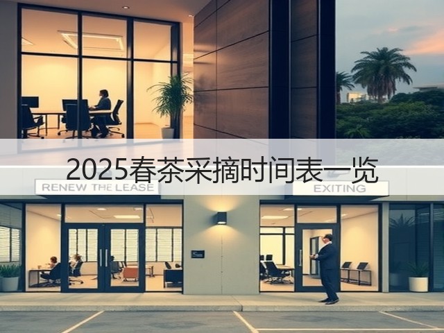 2025春茶采摘时间表一览 2025春茶采摘时间表一览