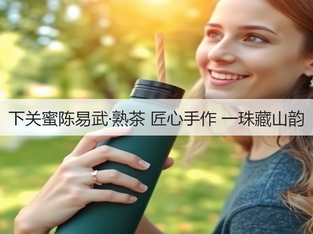 下关蜜陈易武·熟茶 匠心手作 一珠藏山韵 下关蜜陈易武·熟茶 匠心手作 一珠藏山韵