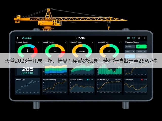 大益2023年开局王炸,精品孔雀赫然现身!芳村行情攀升至25W/件 大益2023年开局王炸,精品孔雀赫然现身!芳村行情攀升至25W/件